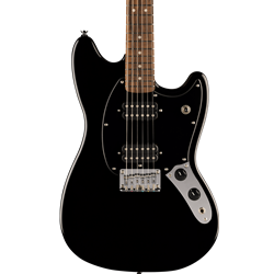 Squier Sonic® Mustang® HH, Laurel Fingerboard, Black Pickguard, Black