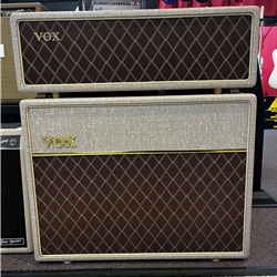 Used Vox Handwired AC30HWH with Matching 2x12 Cab Fawn