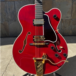 Used 1989 Gibson Chet Aktins Country Gentleman  Wine Red with Case