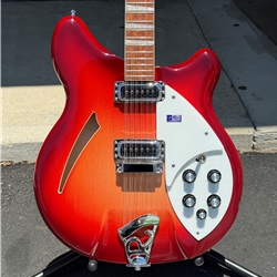 Used 2010 Rickenbacker 360/12 Fireglo Electric 12 string Guitar with Case