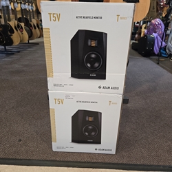 Used ADAM Audio T5V 5" Active Studio Monitors (Pair)