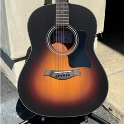 TAylor 117e Special Edition Dark Tobacco Teardrop Top