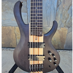 Ibanez BTB606 Transparent Gray Flat 6 String Bass