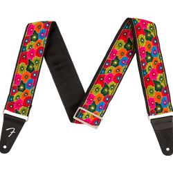 Fender Wild Bloom Strap, Green, 2"