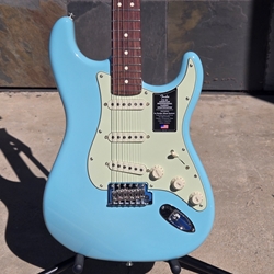 Fender Limited Edition American Professional Classic Stratocaster® featuring the Fender® Silent System™, Rosewood Fingerboard. Daphne Blue