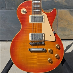 Used Gibson Nash Conversion Les Paul Tangerine Relic with Case