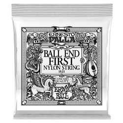 Ernie Ball Ernesto Palla Silver NYLON TIE-END 6TH