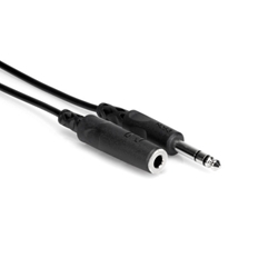 Hosa HPE-310 Headphone Extension Cable, 1/4in TRS to 1/4 TRS, 10ft