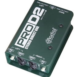Radial Pro D2 Stereo Passive Direct Box